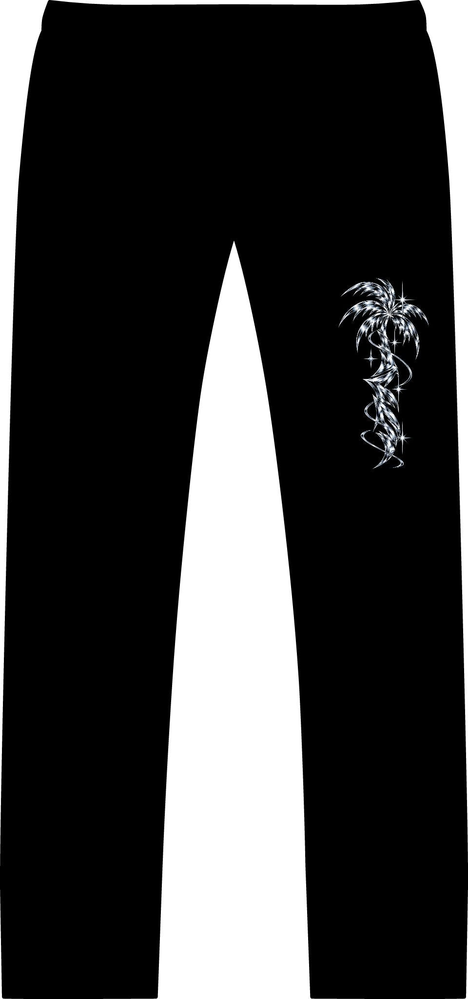 Chrome Spiral Sweatpants