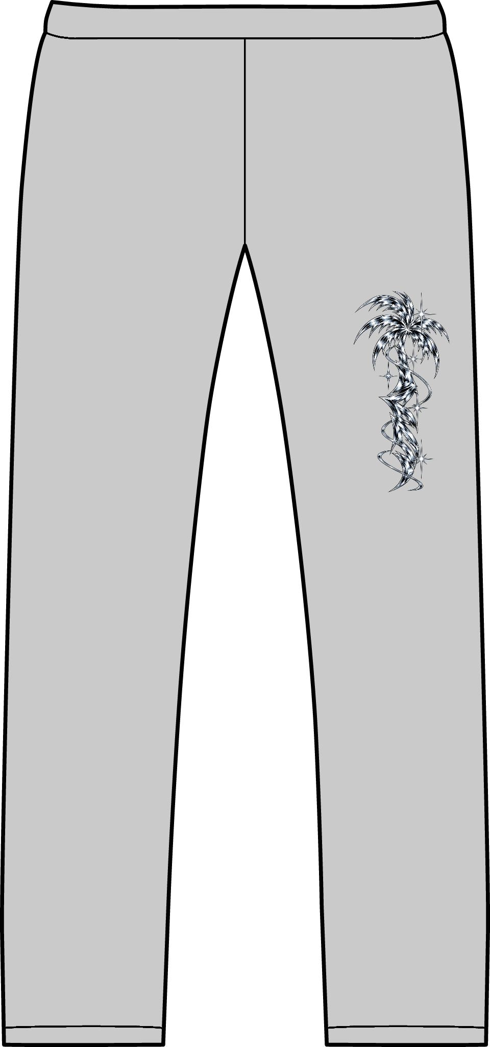 Chrome Spiral Sweatpants