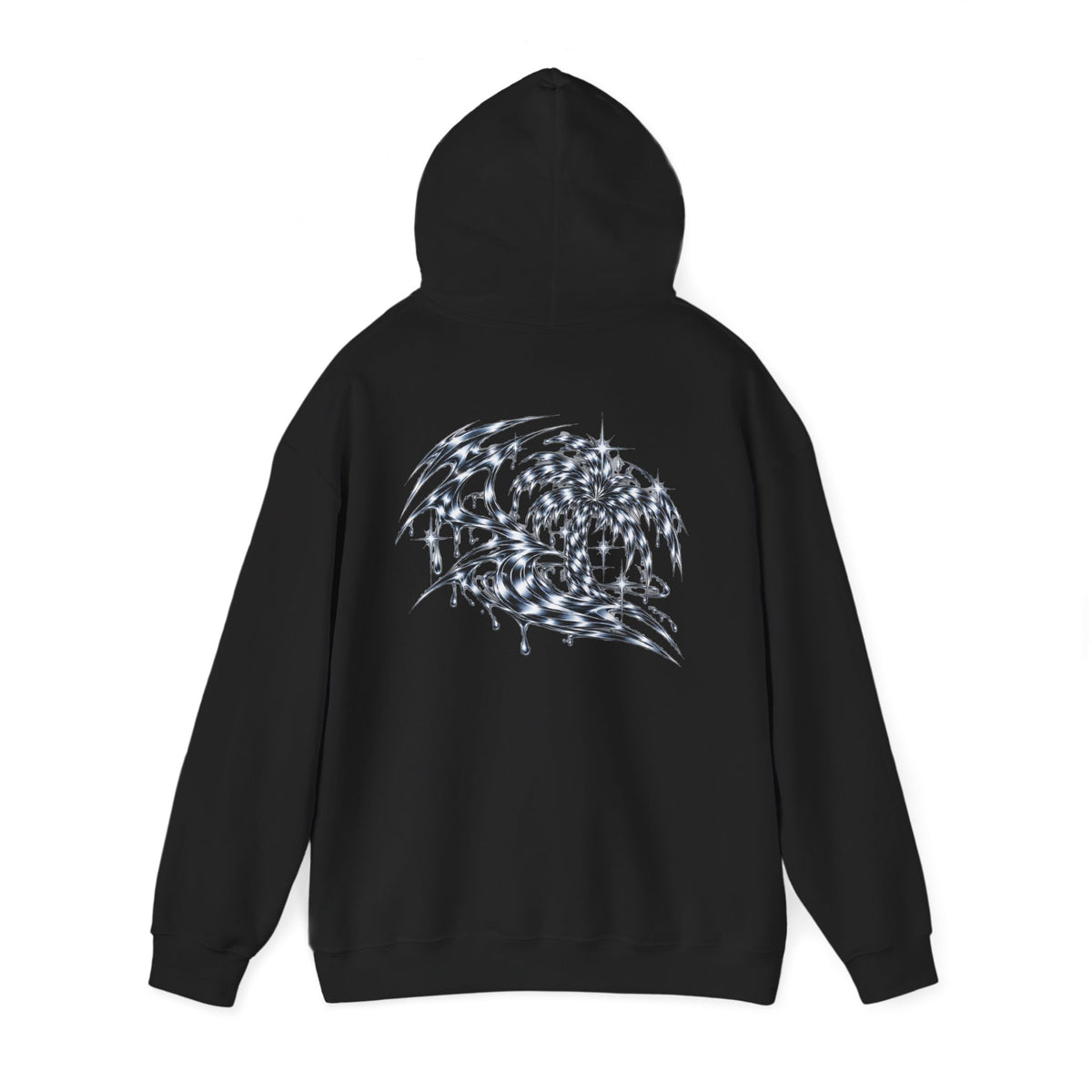 Chrome Wave Hoodie