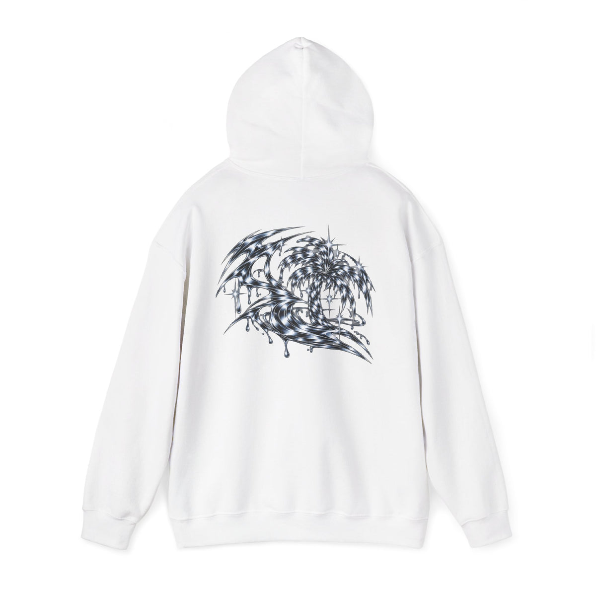 Chrome Wave Hoodie