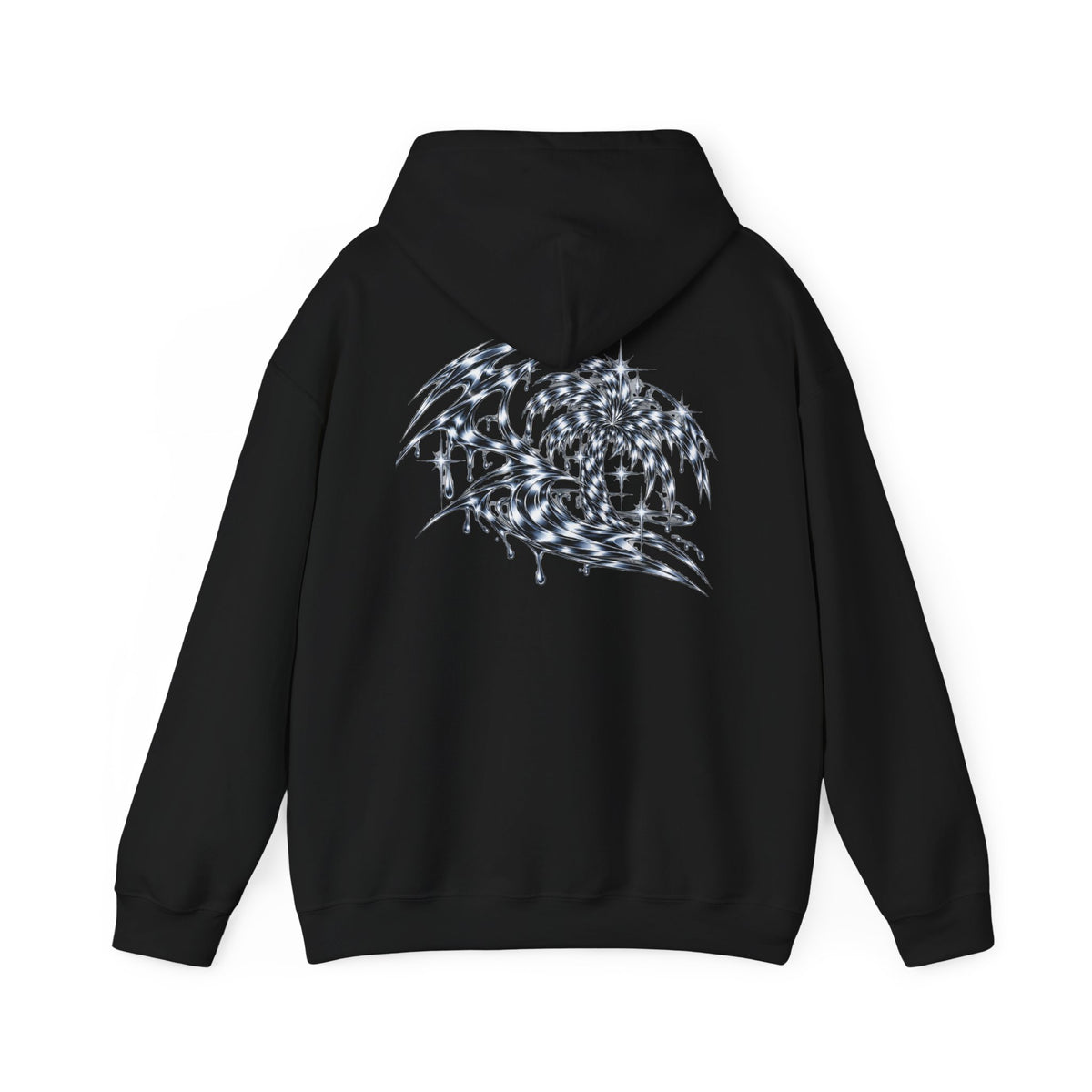 Chrome Wave Hoodie