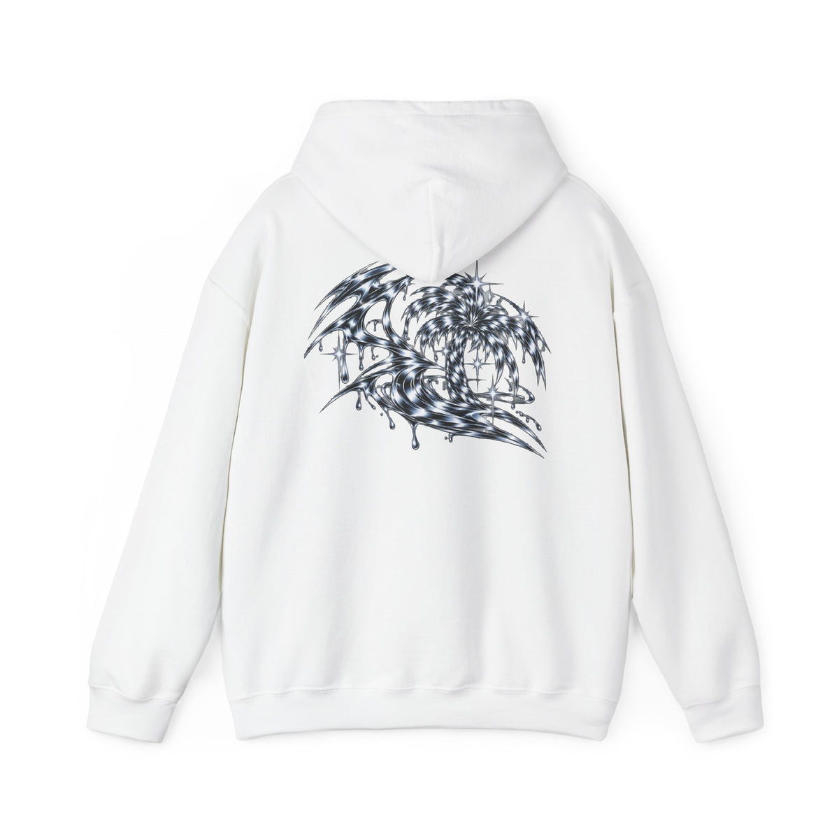 Chrome Wave Hoodie